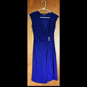Royal blue dress